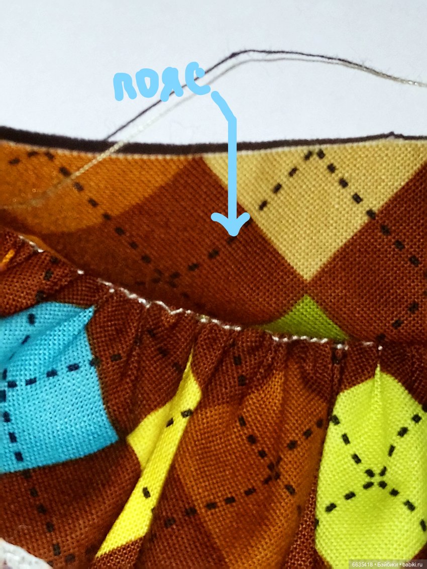 МК «Последовательность операций при пошиве сарафанчика для кукол»