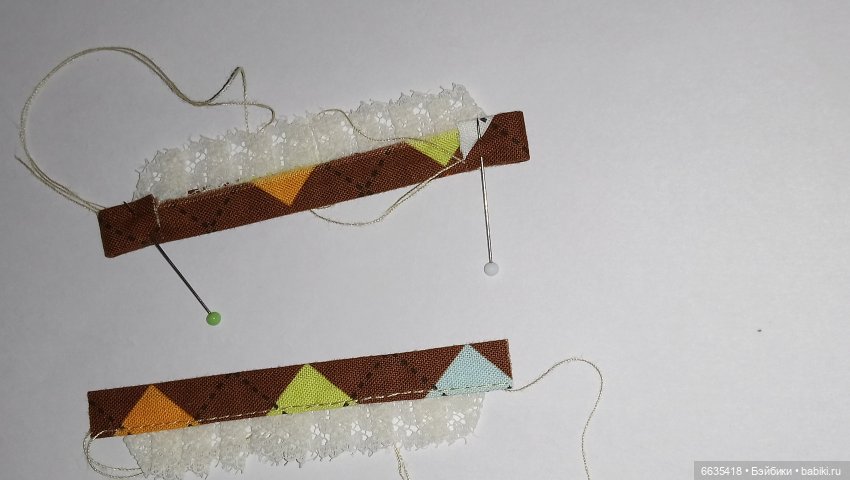 МК «Последовательность операций при пошиве сарафанчика для кукол»