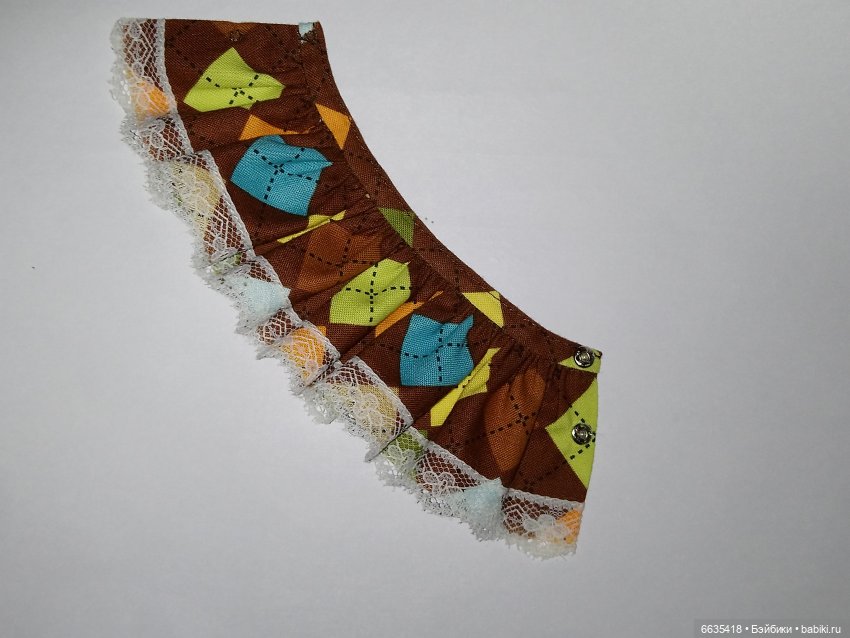 МК «Последовательность операций при пошиве сарафанчика для кукол»