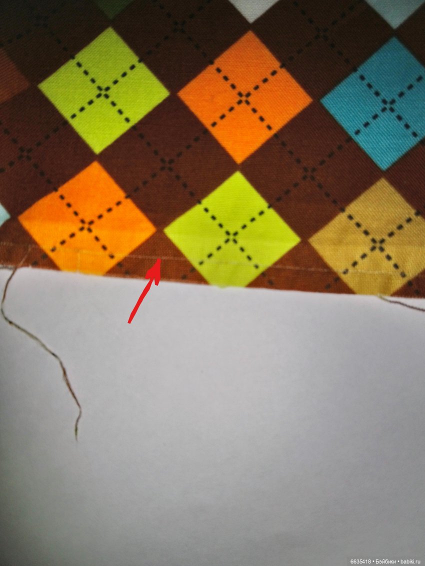 МК «Последовательность операций при пошиве сарафанчика для кукол» (фото 3)