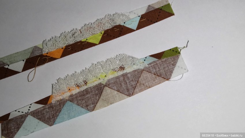 МК «Последовательность операций при пошиве сарафанчика для кукол»