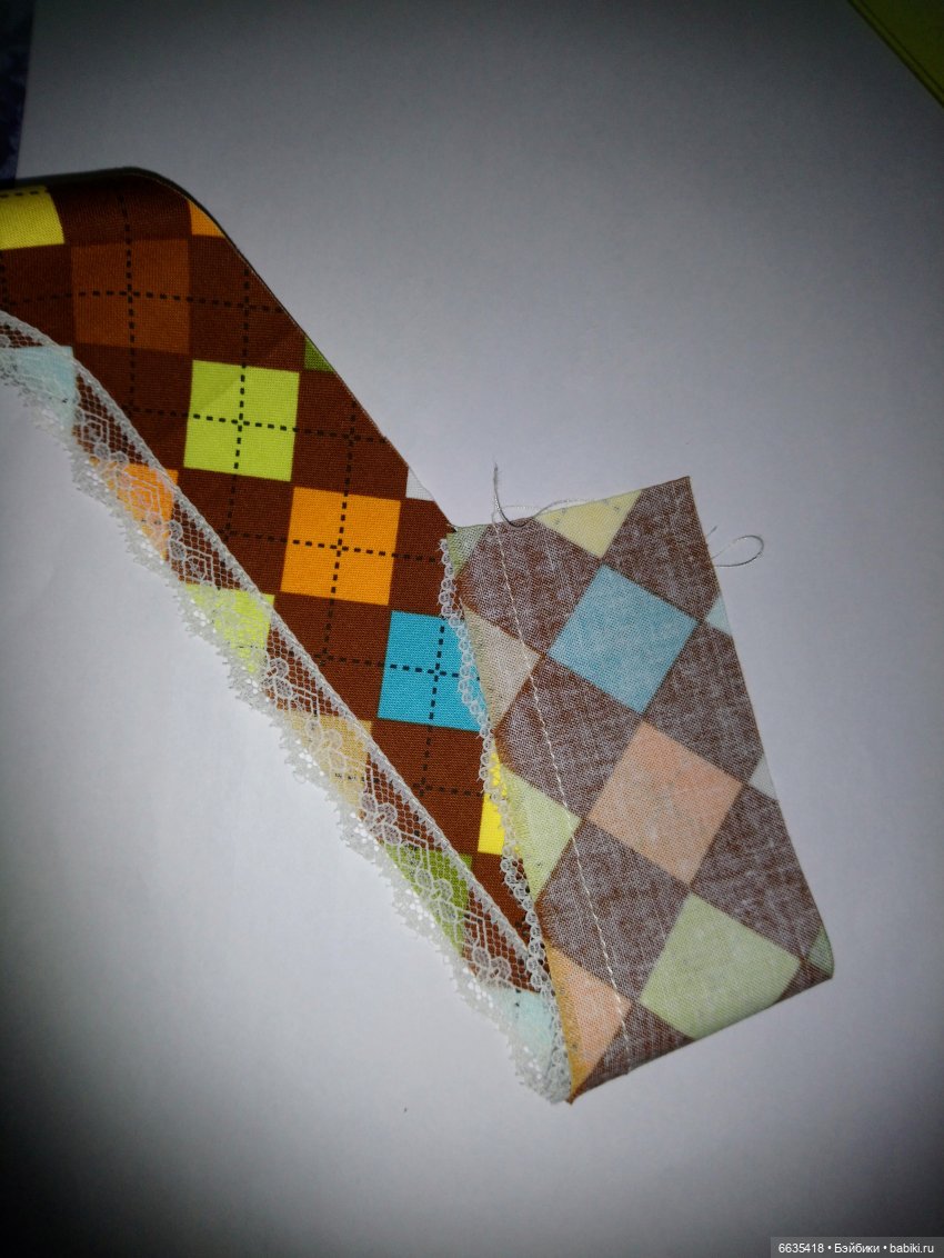 МК «Последовательность операций при пошиве сарафанчика для кукол» (фото 9)