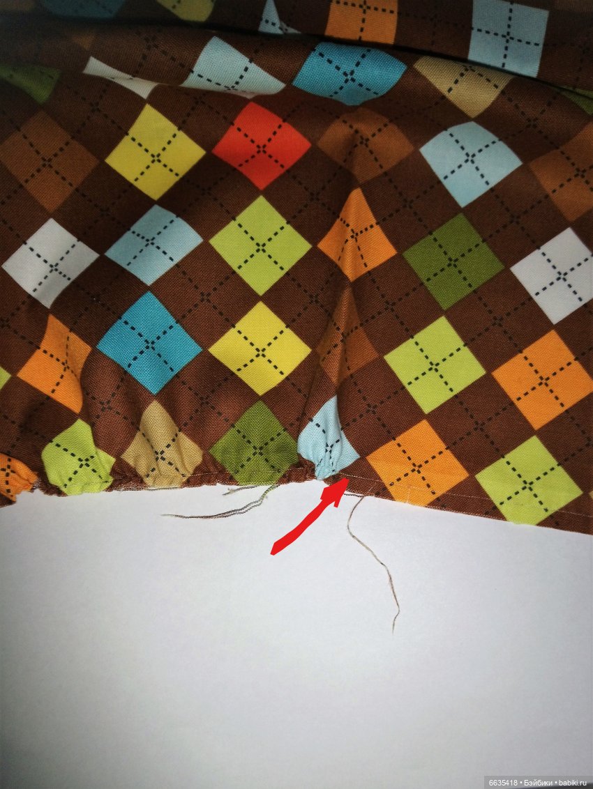 МК «Последовательность операций при пошиве сарафанчика для кукол» (фото 2)