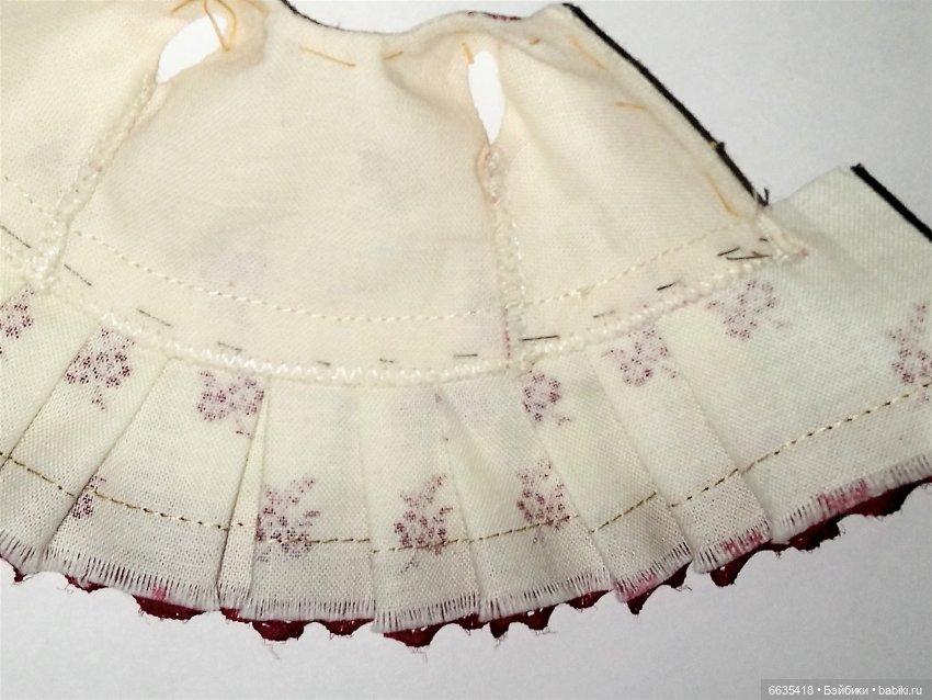 МК «Шьем платье для кукол XIAOMI MONST»