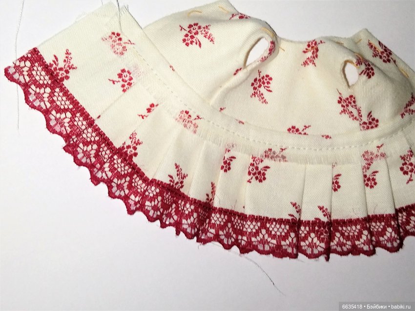 МК «Шьем платье для кукол XIAOMI MONST»