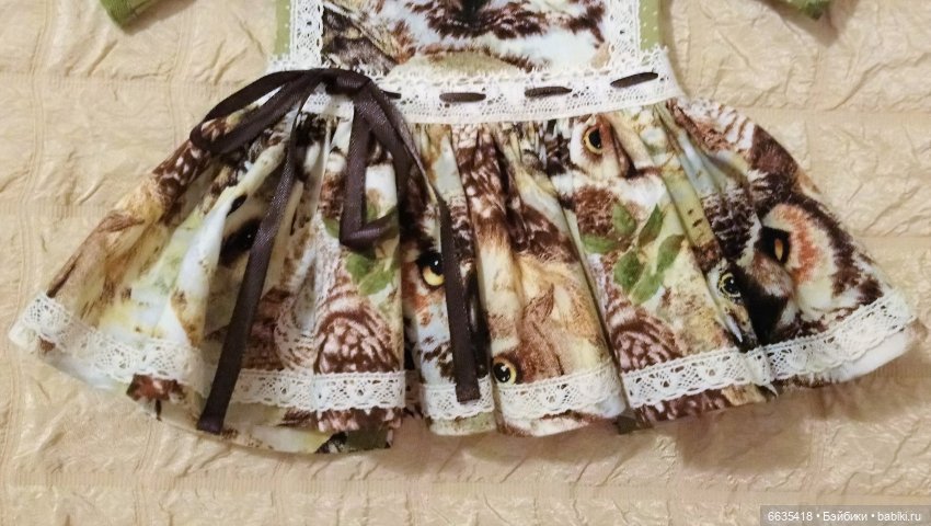 МК «Шьем платье для кукол XIAOMI MONST»