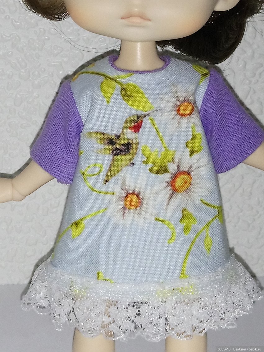 Достоинства однотонных тканей в кукольной одежде | Бэйбики Достоинства однотонных тканей в кукольной одежде (фото 4)