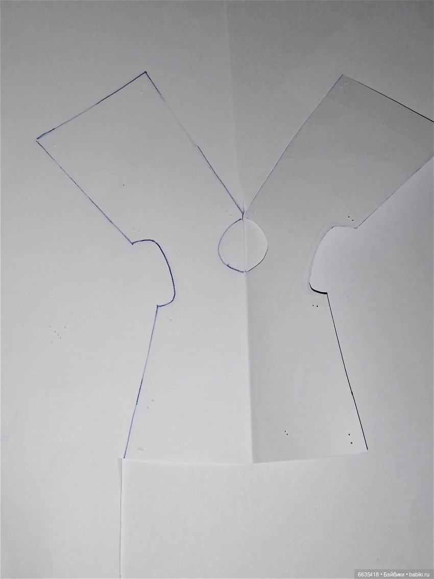 МК «Цельнокройное платье с втачным рукавом для кукол XIAOMI MONST». Часть 2 (фото 3)