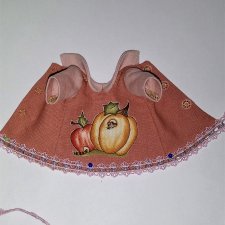 МК «Цельнокройное платье с втачным рукавом для кукол XIAOMI MONST». Часть 3