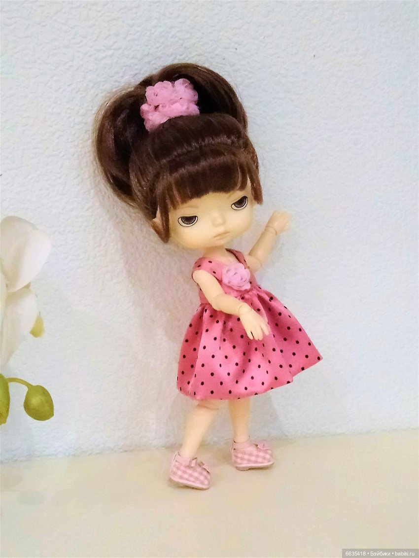 МК «Сарафан из шелка для кукол XIAOMI MONST»