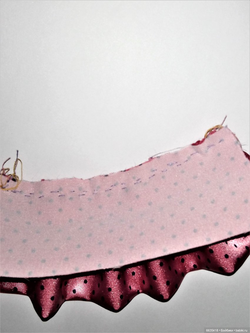 МК «Сарафан из шелка для кукол XIAOMI MONST» (фото 10)