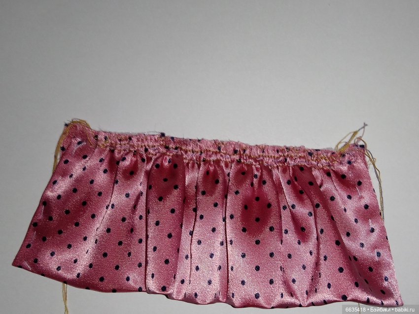 МК «Сарафан из шелка для кукол XIAOMI MONST» (фото 9)