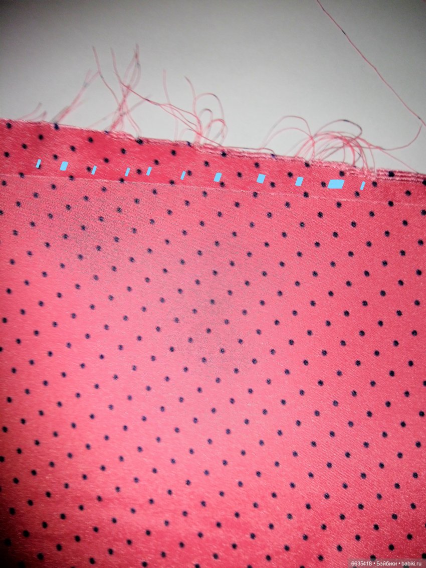 МК «Сарафан из шелка для кукол XIAOMI MONST» (фото 3)