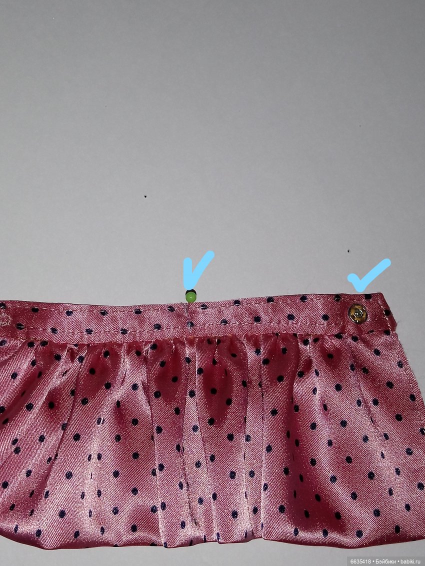 МК «Сарафан из шелка для кукол XIAOMI MONST»