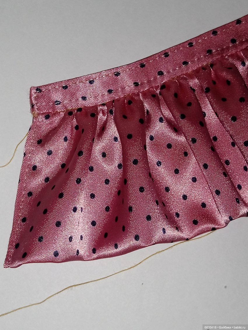 МК «Сарафан из шелка для кукол XIAOMI MONST»