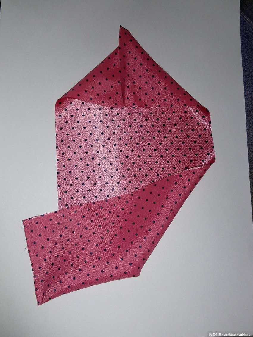 МК «Сарафан из шелка для кукол XIAOMI MONST» (фото 4)