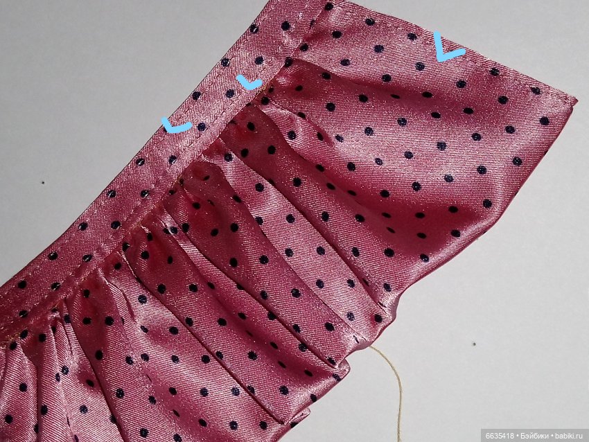 МК «Сарафан из шелка для кукол XIAOMI MONST»