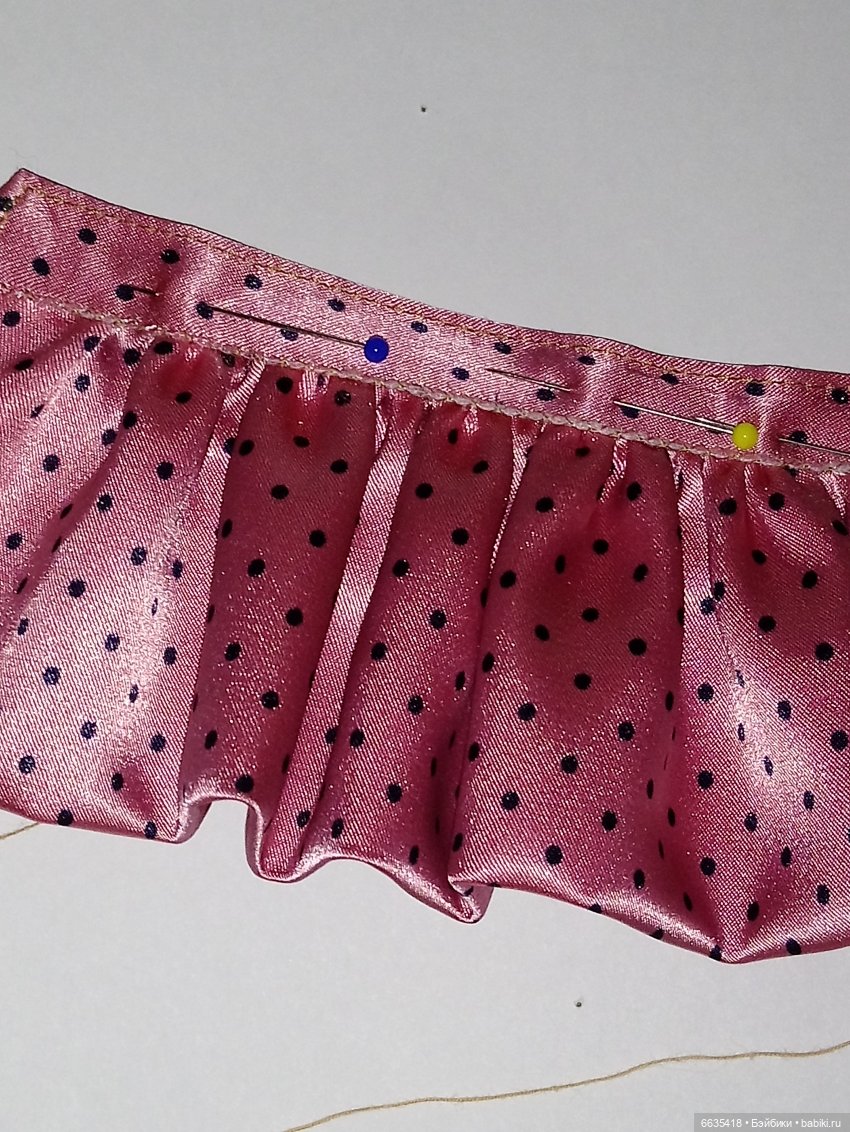 МК «Сарафан из шелка для кукол XIAOMI MONST»