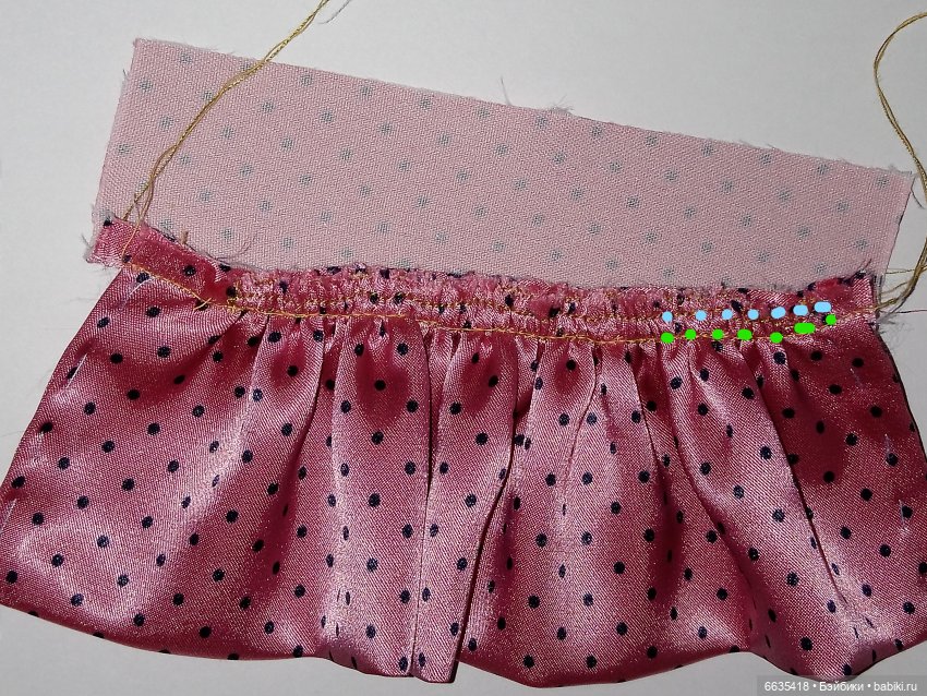 МК «Сарафан из шелка для кукол XIAOMI MONST»