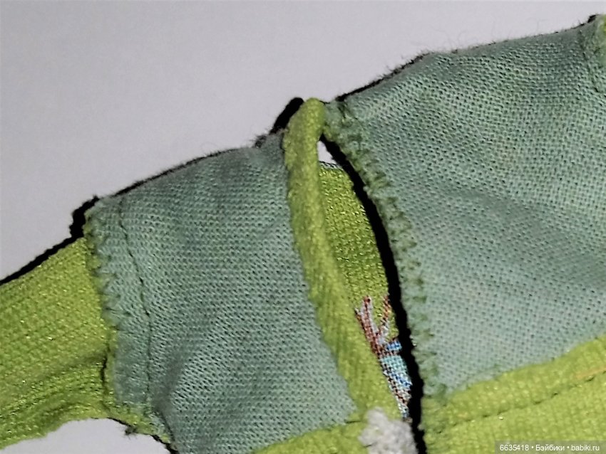 МК «Пошив комбинезона с рукавами, отрезного по талии и с застежкой на спинке для кукол XIAOMI MONST»