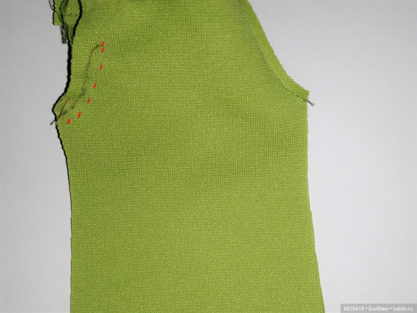 МК «Пошив комбинезона с рукавами, отрезного по талии и с застежкой на спинке для кукол XIAOMI MONST»