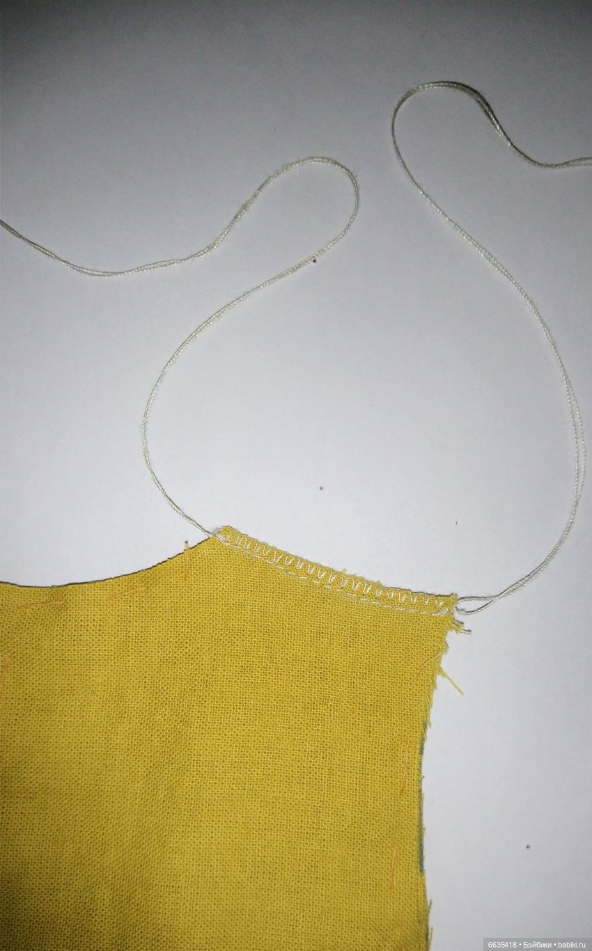 Как закрепить и убрать нить на конце строчки (фото 8)