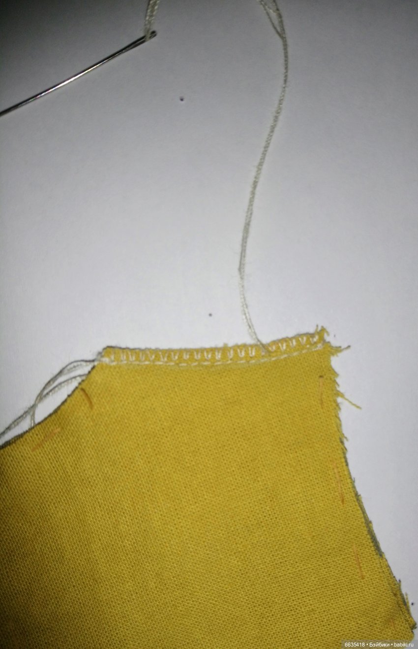 Как закрепить и убрать нить на конце строчки