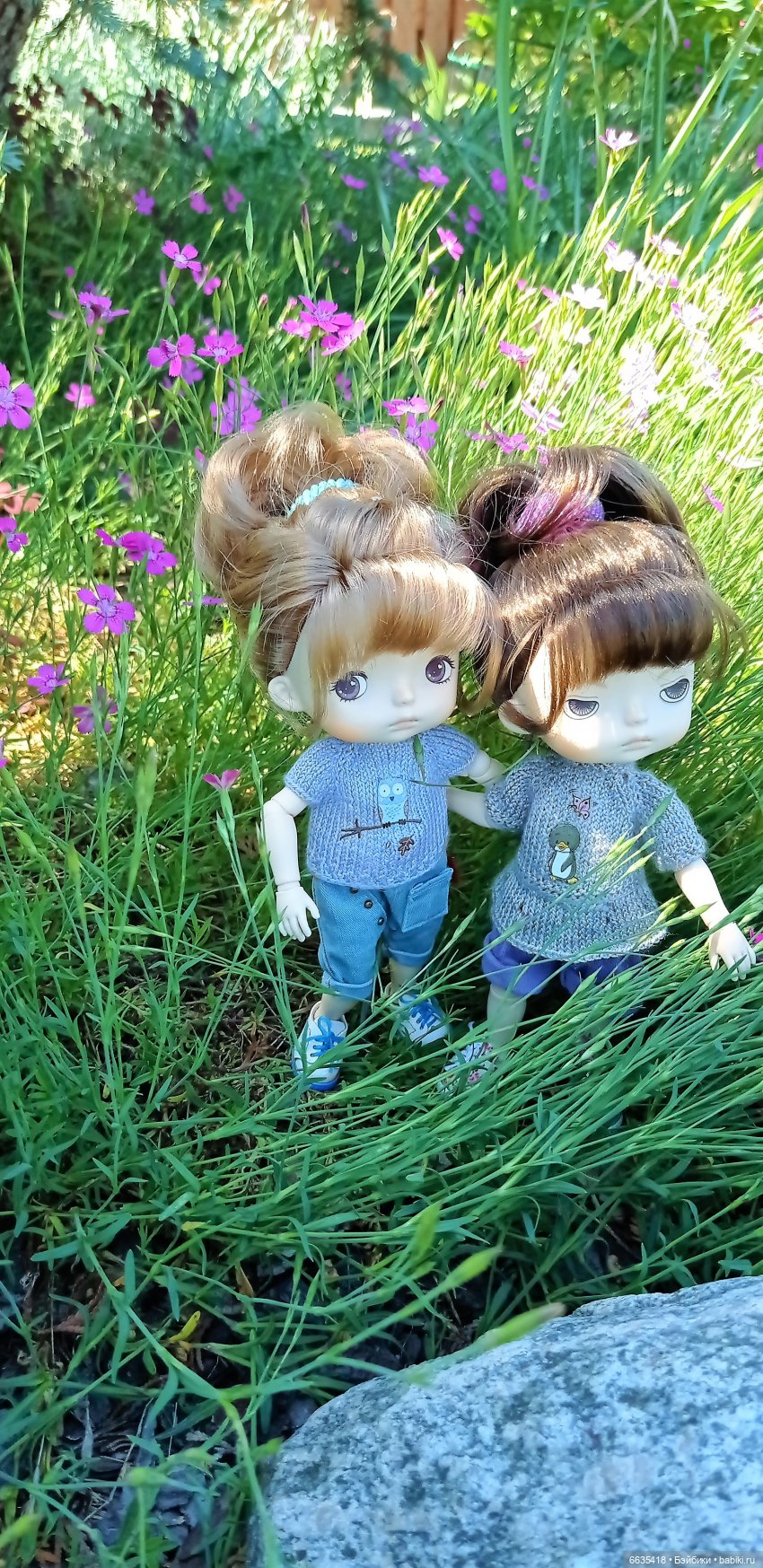 Летний сад глазами Майи и Жульки | Бэйбики Летний сад глазами Майи и Жульки