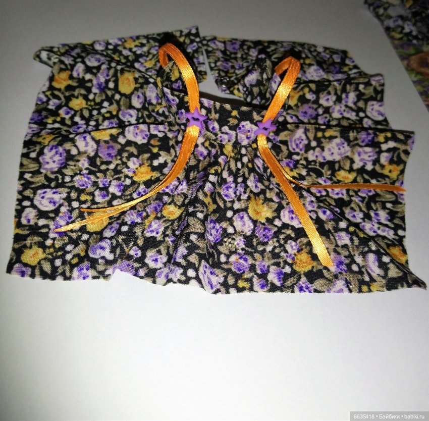 МК «Сарафанчики из отреза - многогранника»