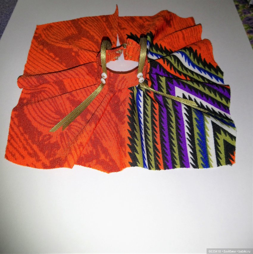 МК «Сарафанчики из отреза - многогранника» (фото 9)