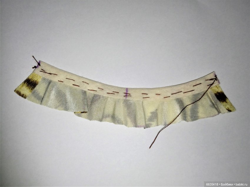 МК «Летний комплект со съёмным воротником для наших кукол»