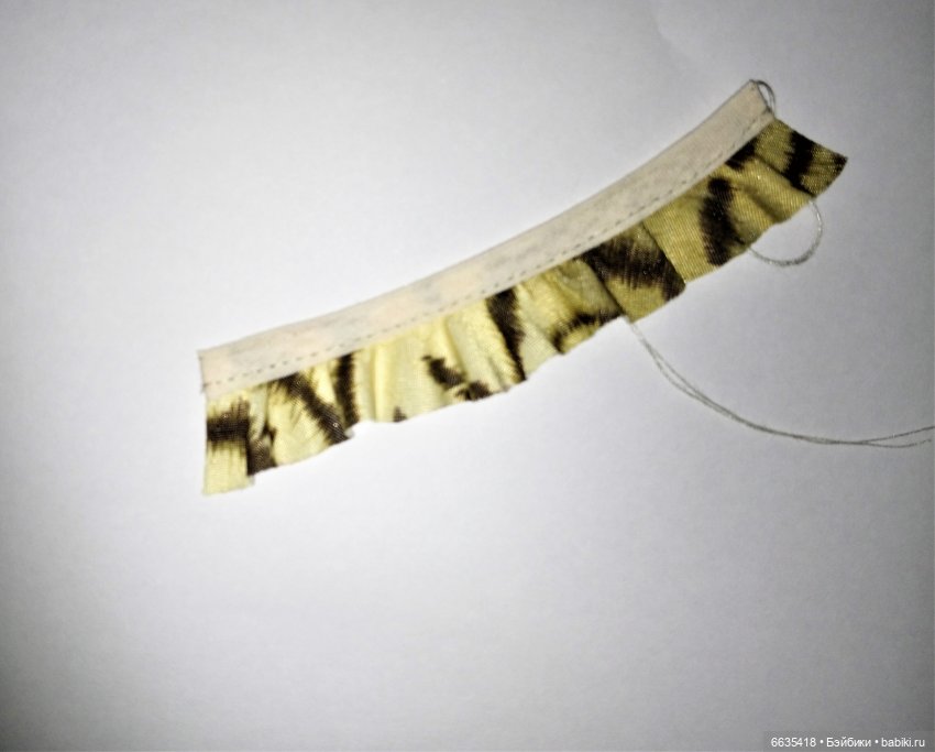 МК «Летний комплект со съёмным воротником для наших кукол»