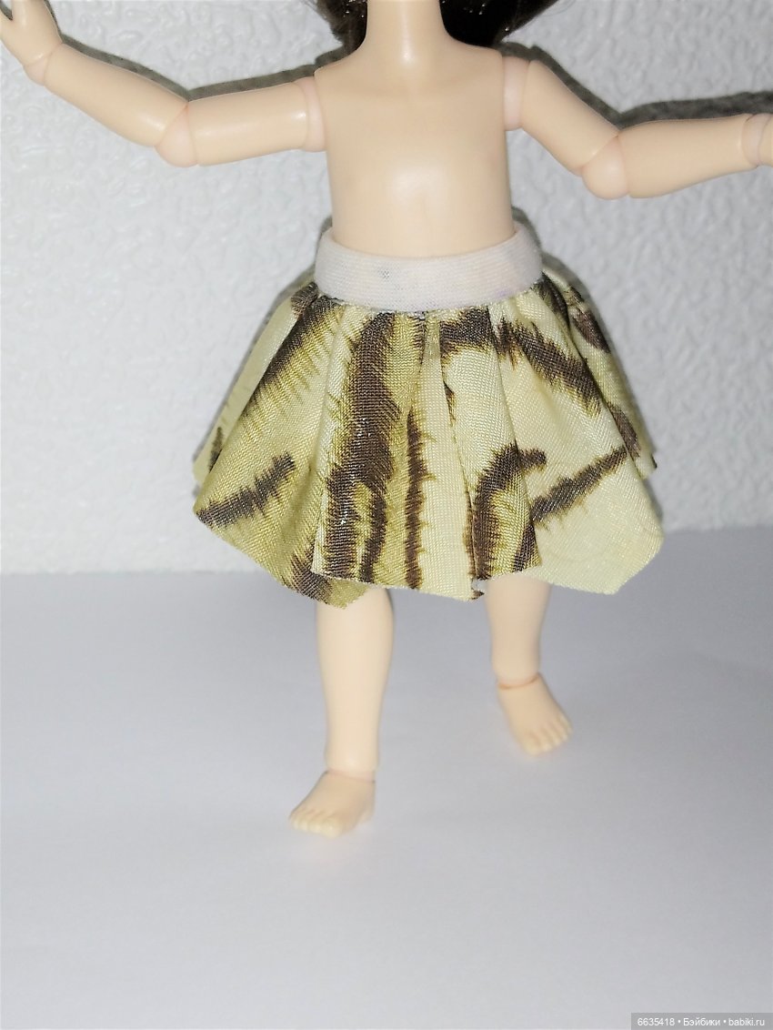 МК «Летний комплект со съёмным воротником для наших кукол» (фото 7)