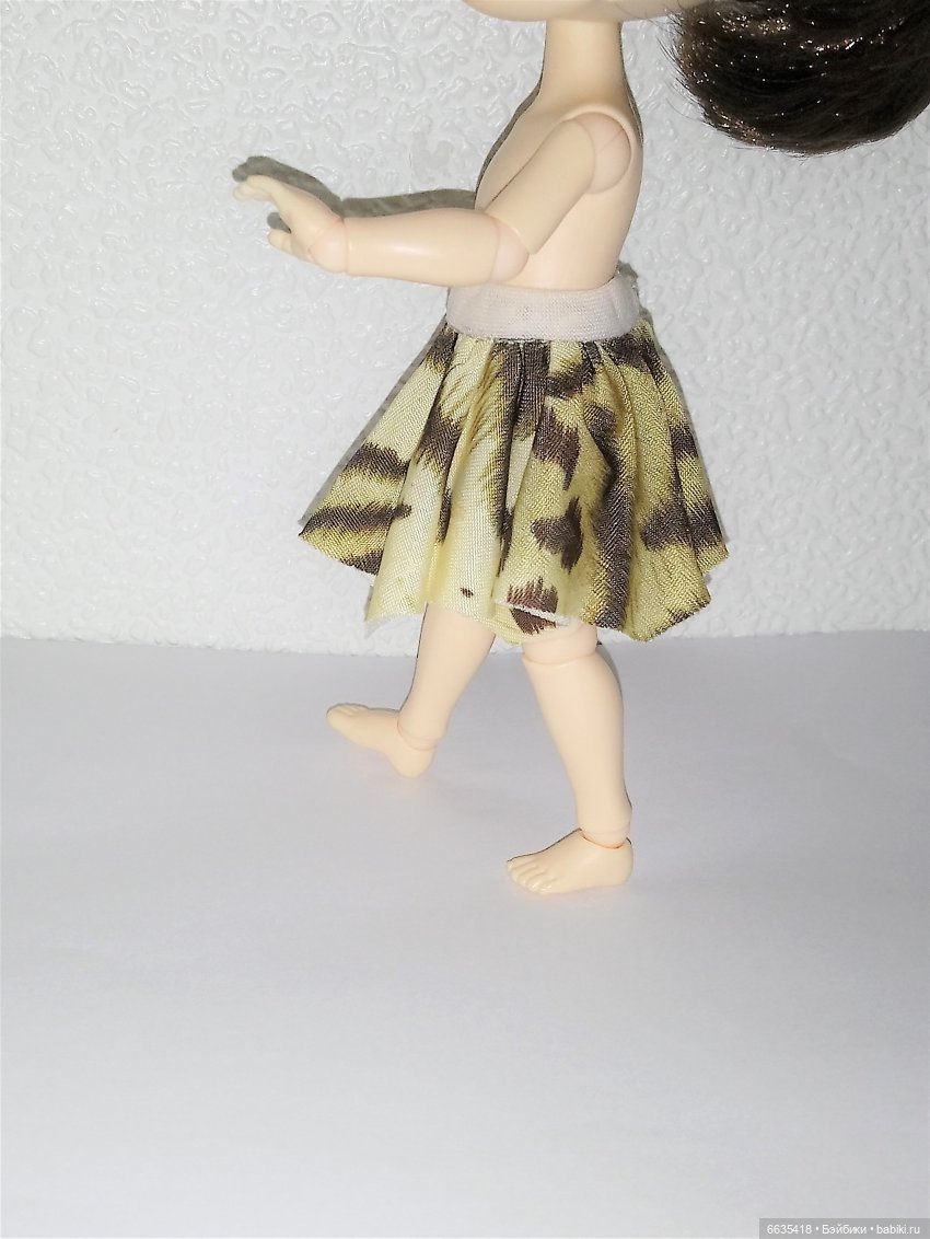 МК «Летний комплект со съёмным воротником для наших кукол» (фото 8)