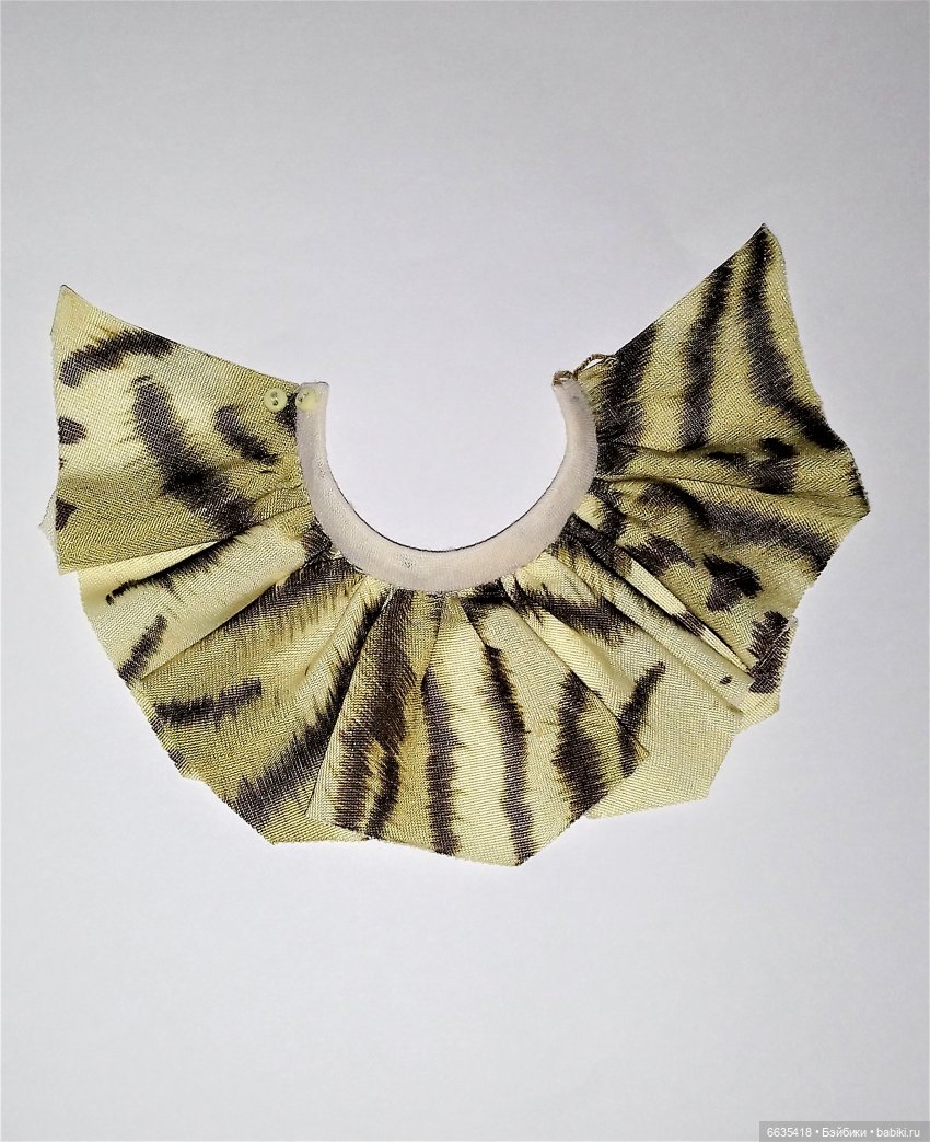 МК «Летний комплект со съёмным воротником для наших кукол» (фото 6)
