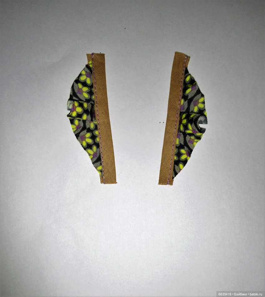 МК «Летний сарафан с крылышками для наших кукол»