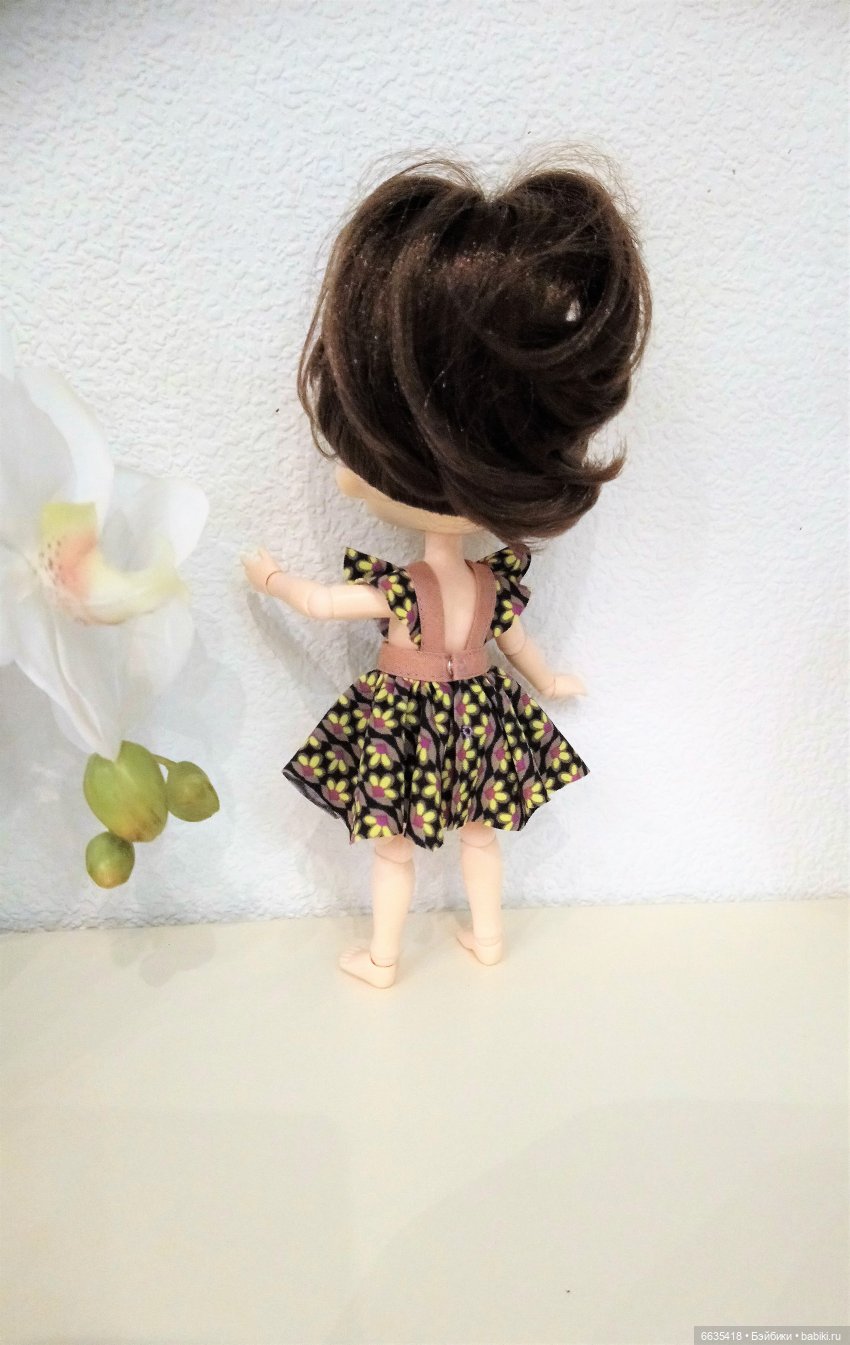 МК «Летний сарафан с крылышками для наших кукол» (фото 2)
