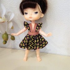 МК «Летний сарафан с крылышками для наших кукол»