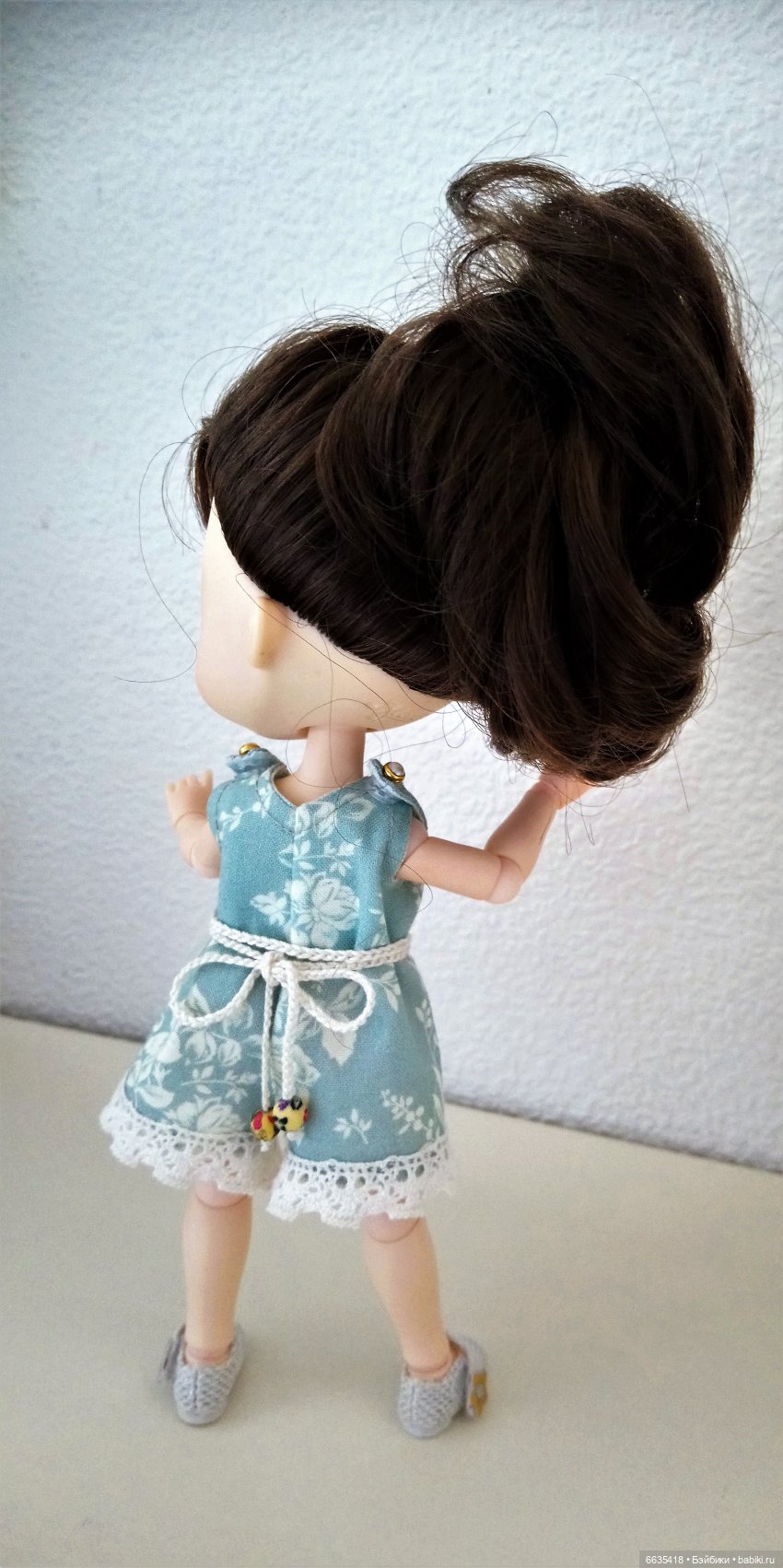 МК «Моделирование на основе базовой выкройки комбинезонов для кукол Xiaomi Monst» Часть 1. «Комбинезоны с шортами» (фото 10)