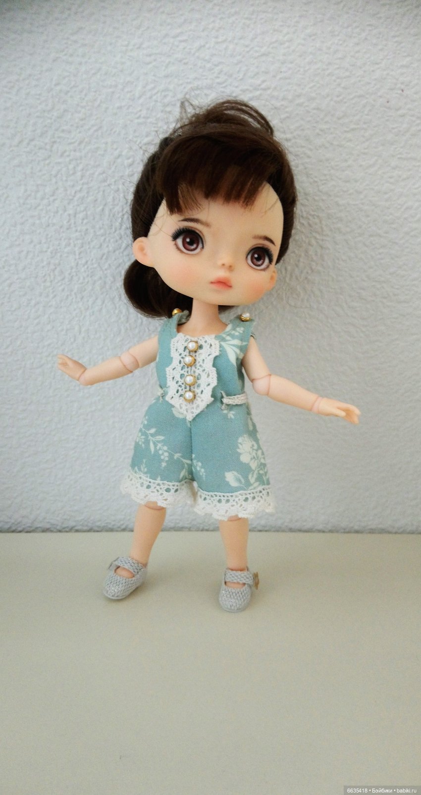 МК «Моделирование на основе базовой выкройки комбинезонов для кукол Xiaomi Monst» Часть 1. «Комбинезоны с шортами» (фото 8)