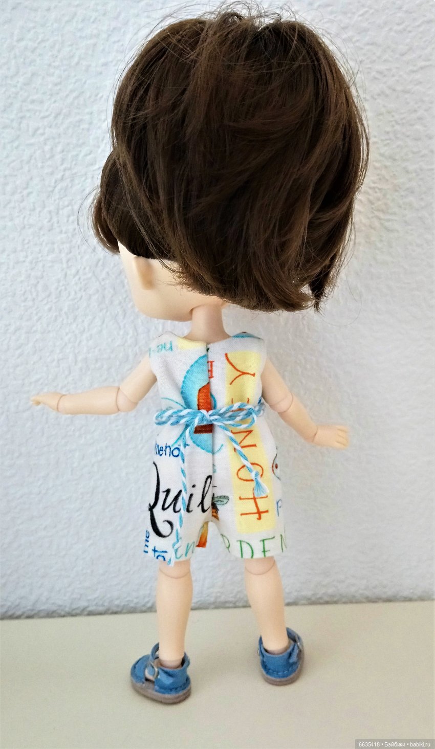 МК «Моделирование на основе базовой выкройки комбинезонов для кукол Xiaomi Monst» Часть 1. «Комбинезоны с шортами» (фото 3)