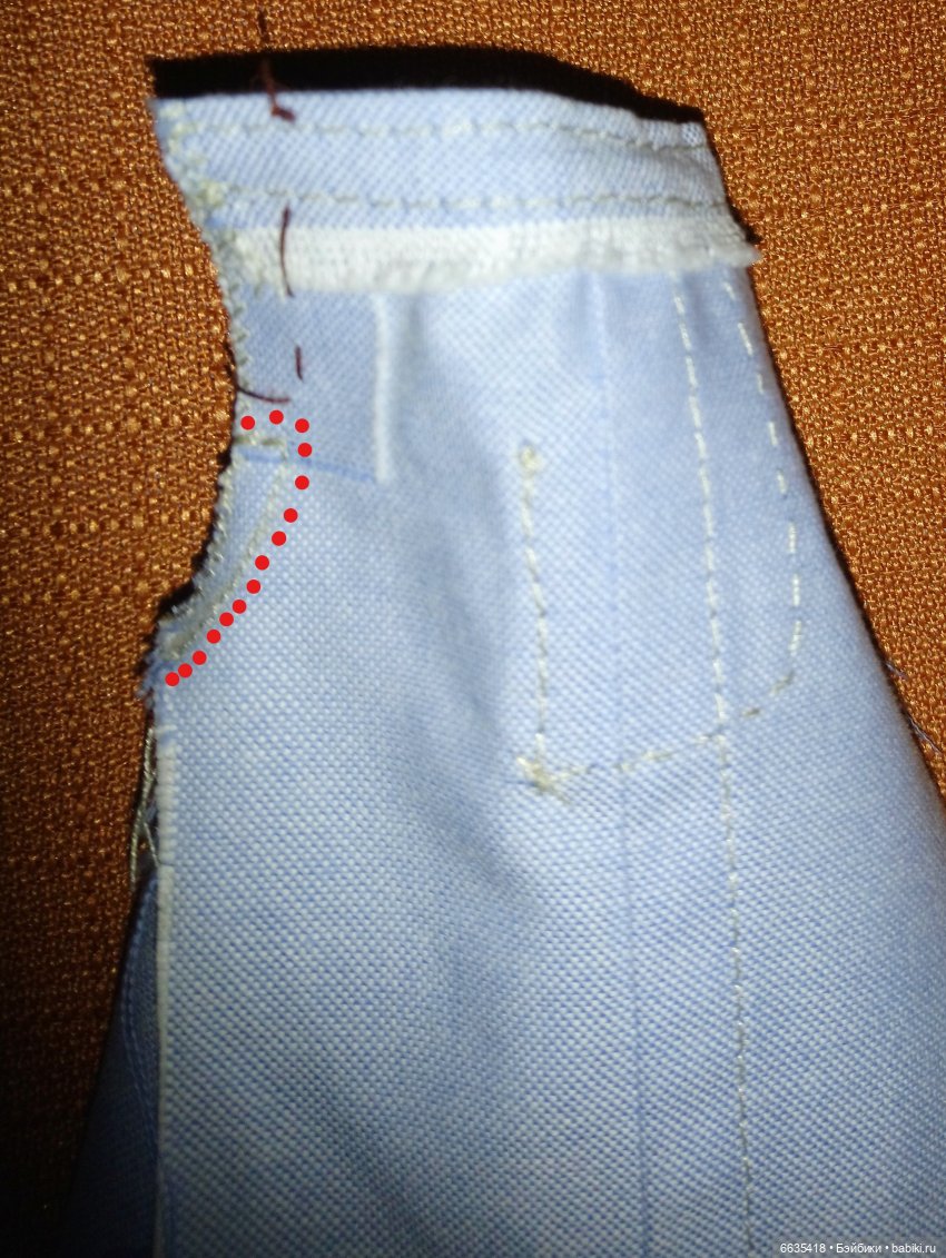 МК «Шьём облегающие брючки с поясом для кукол»
