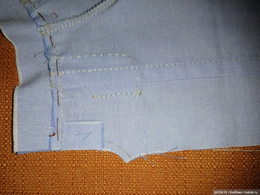 МК «Шьём облегающие брючки с поясом для кукол» (фото 5)