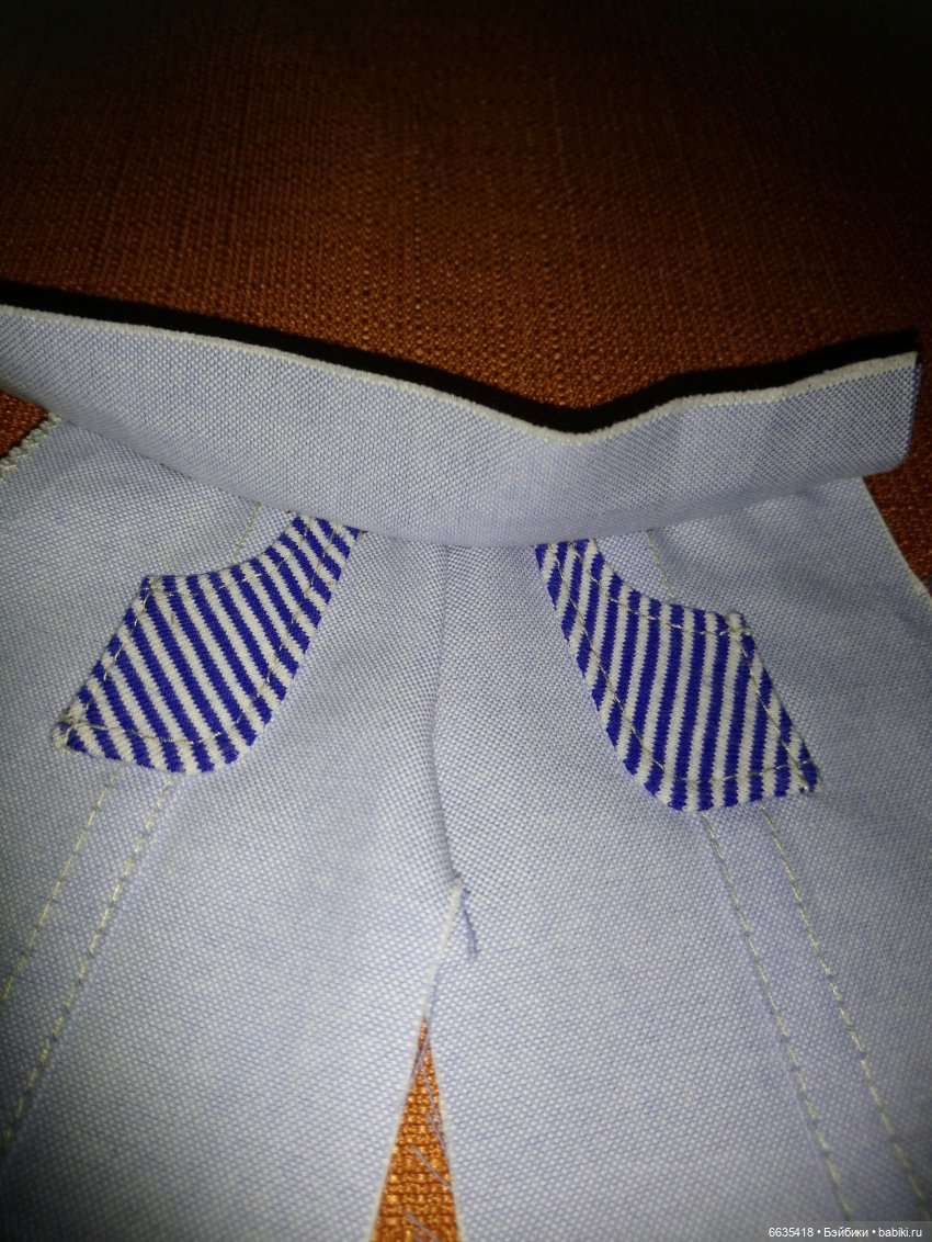 МК «Шьём облегающие брючки с поясом для кукол» (фото 2)