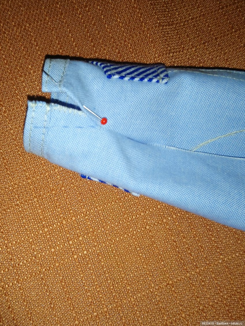 МК «Шьём облегающие брючки с поясом для кукол»