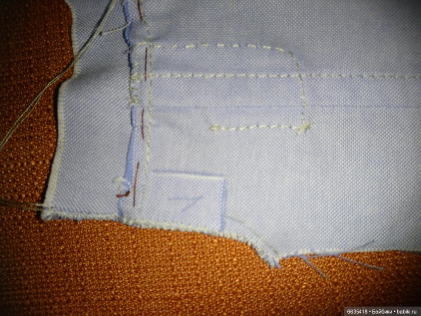 МК «Шьём облегающие брючки с поясом для кукол» (фото 6)