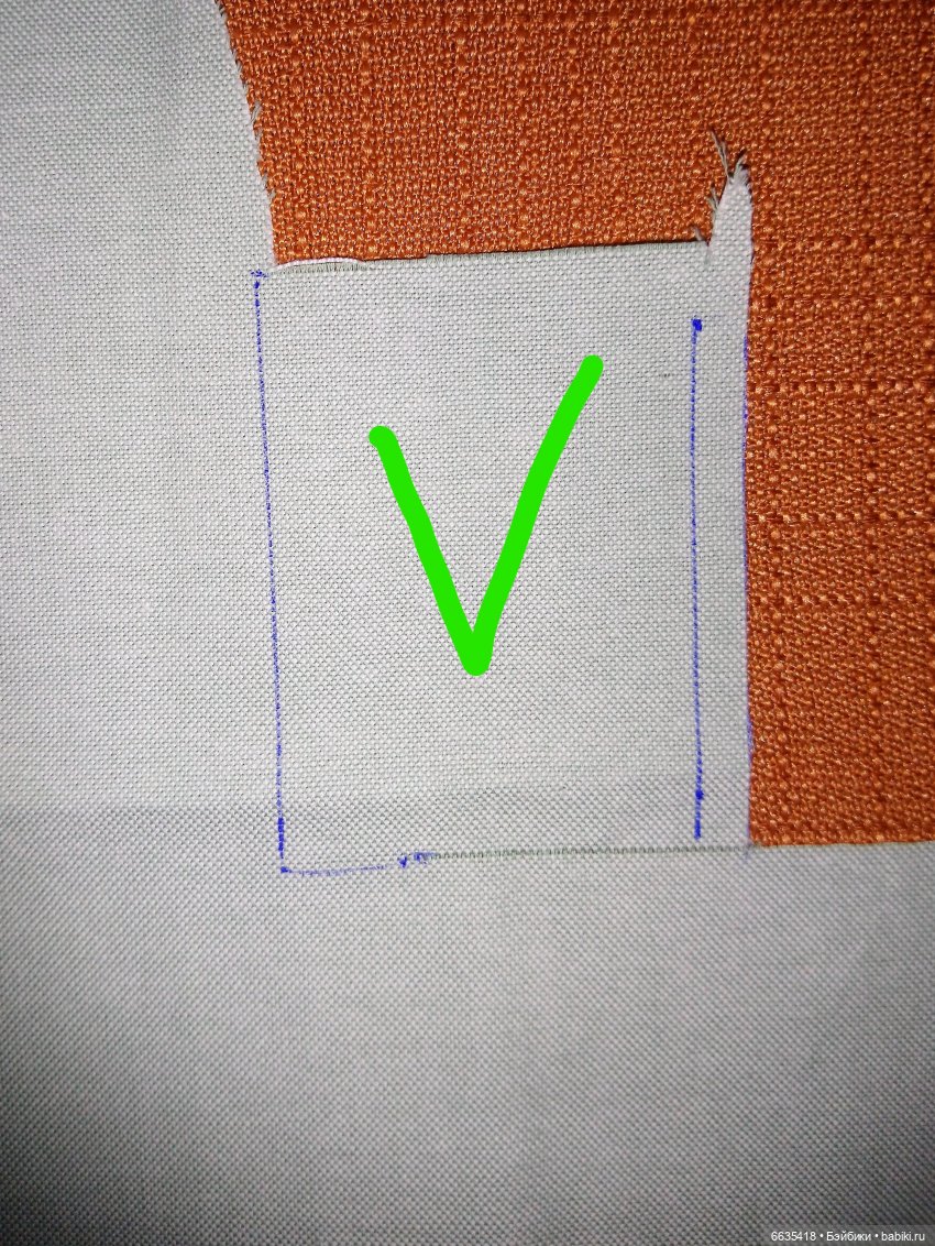 МК «Второй способ отстрочки по бокам при пошиве одежды для кукол» (фото 9)