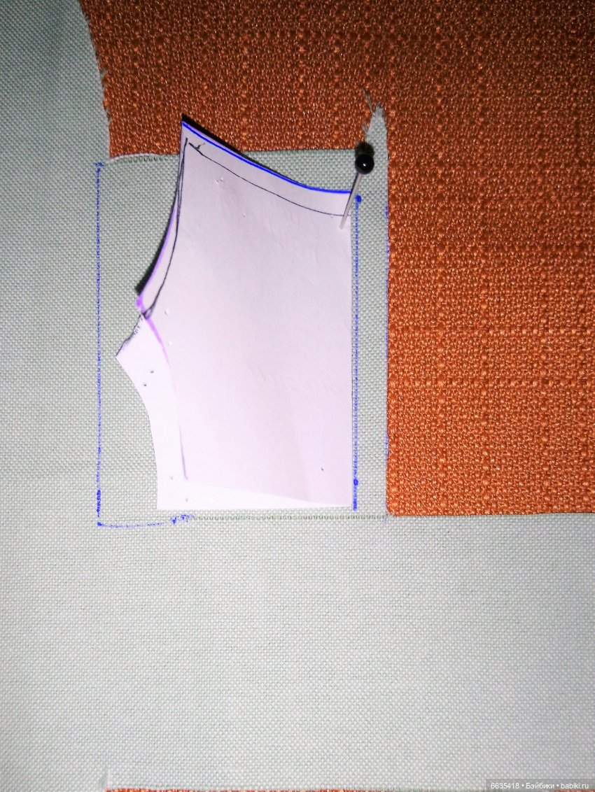 МК «Второй способ отстрочки по бокам при пошиве одежды для кукол» (фото 8)