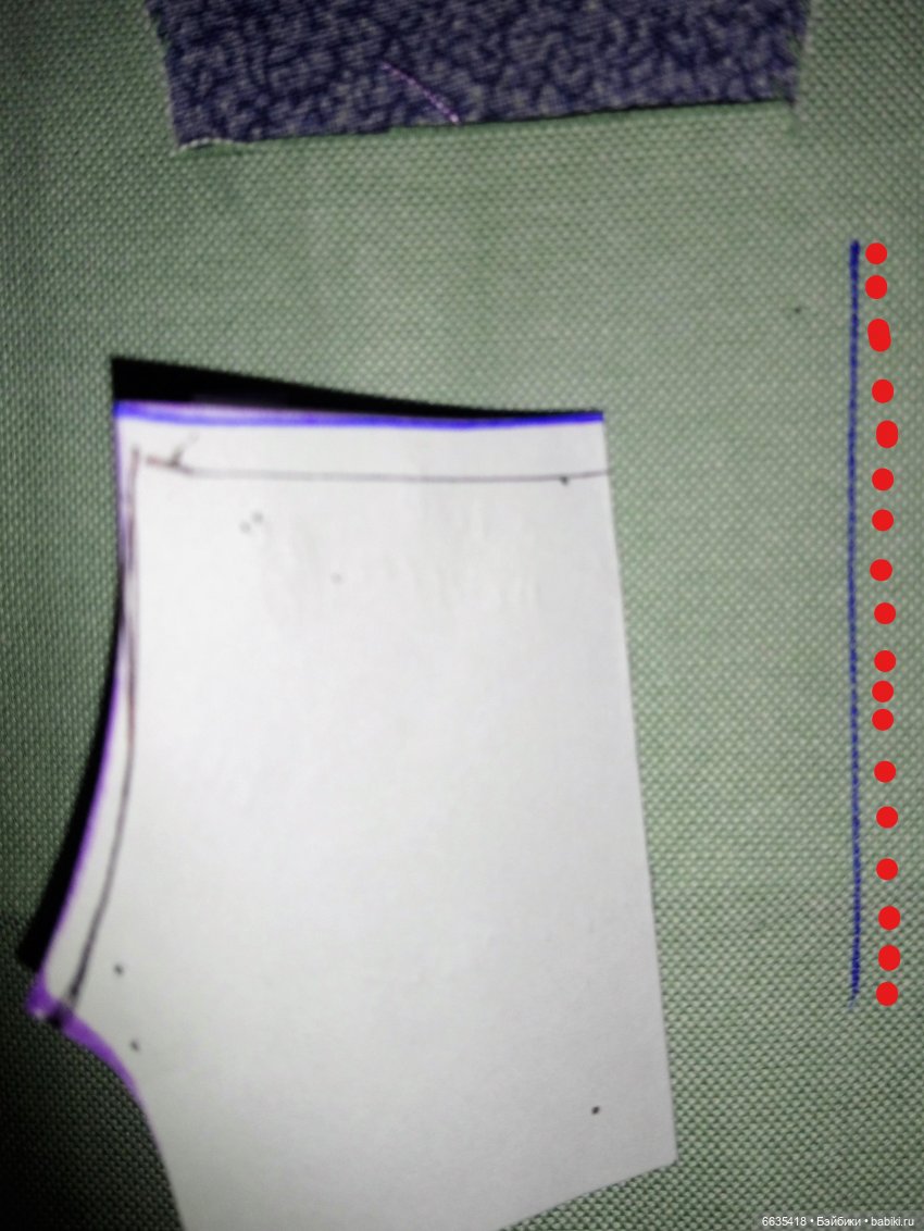 МК «Второй способ отстрочки по бокам при пошиве одежды для кукол» (фото 3)