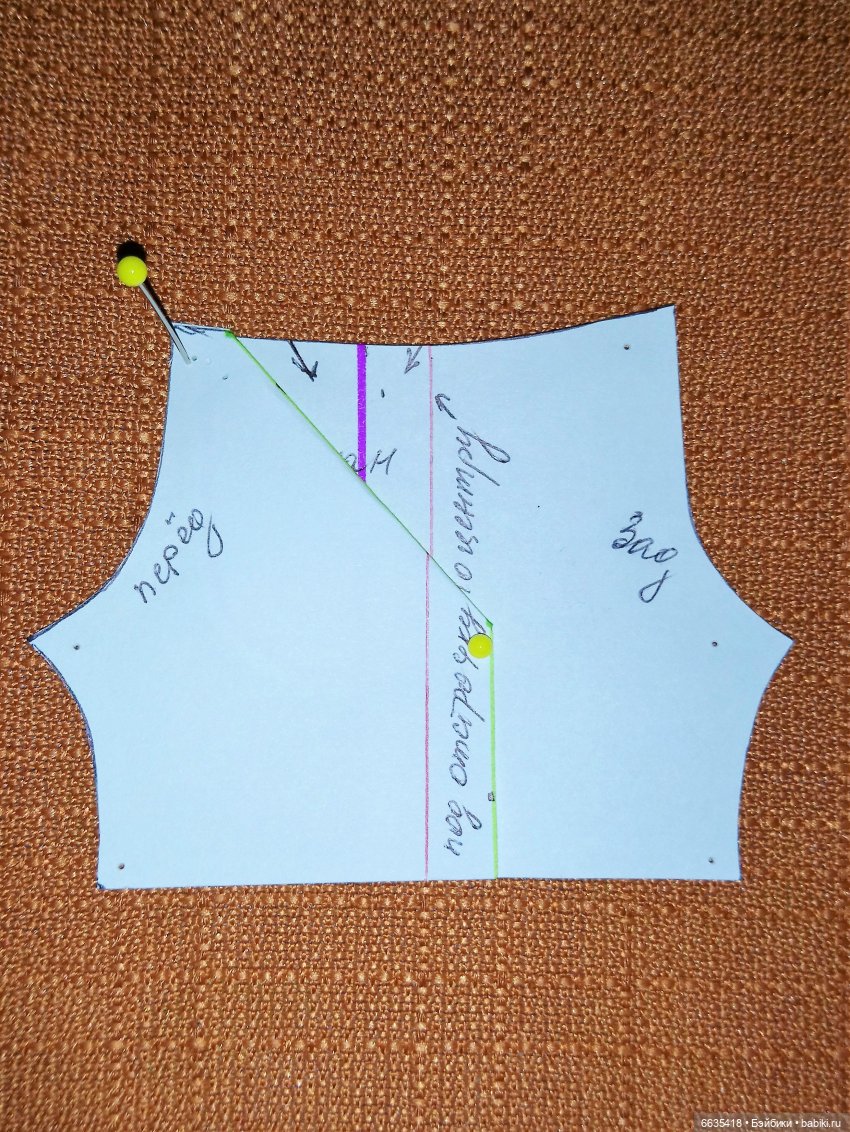 МК «Конструируем выкройку брючек с внутренними карманами - для кукол»